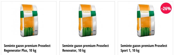 seminte de gazon Proselect