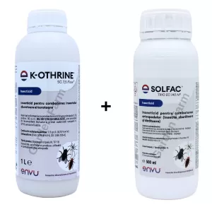 Cocktail Anti Tantari (K-Othrine 7.5 Flow, 1 litru-Solfac Trio EC 140, 500 ml)