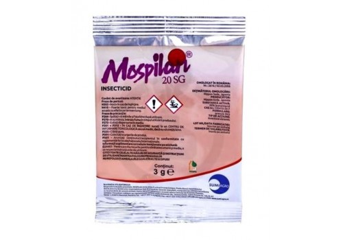 Mospilan 20 SG insecticid eficient